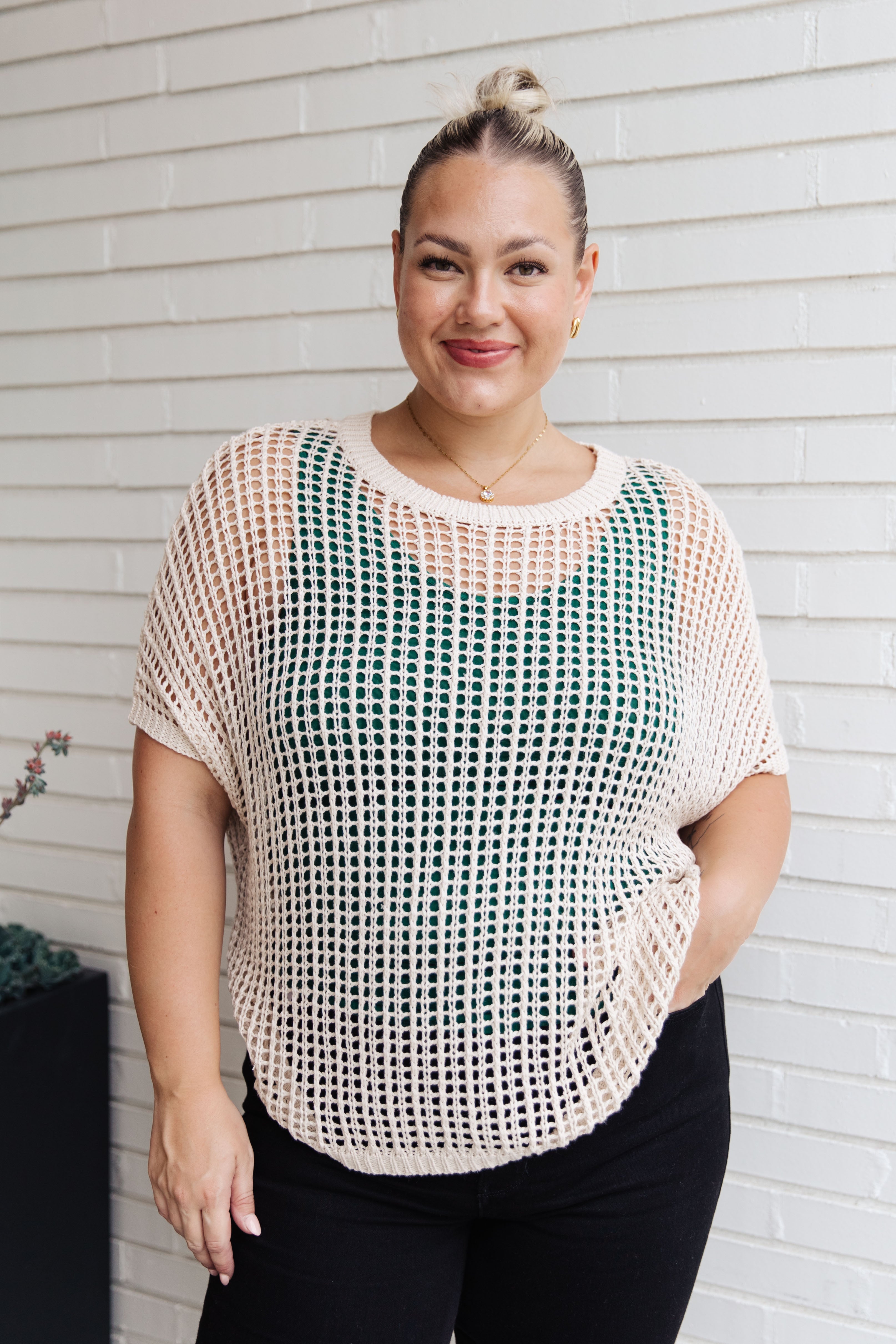 Open Weave Delight Top