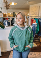 Callie Contrast Hoodie