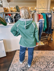 Callie Contrast Hoodie