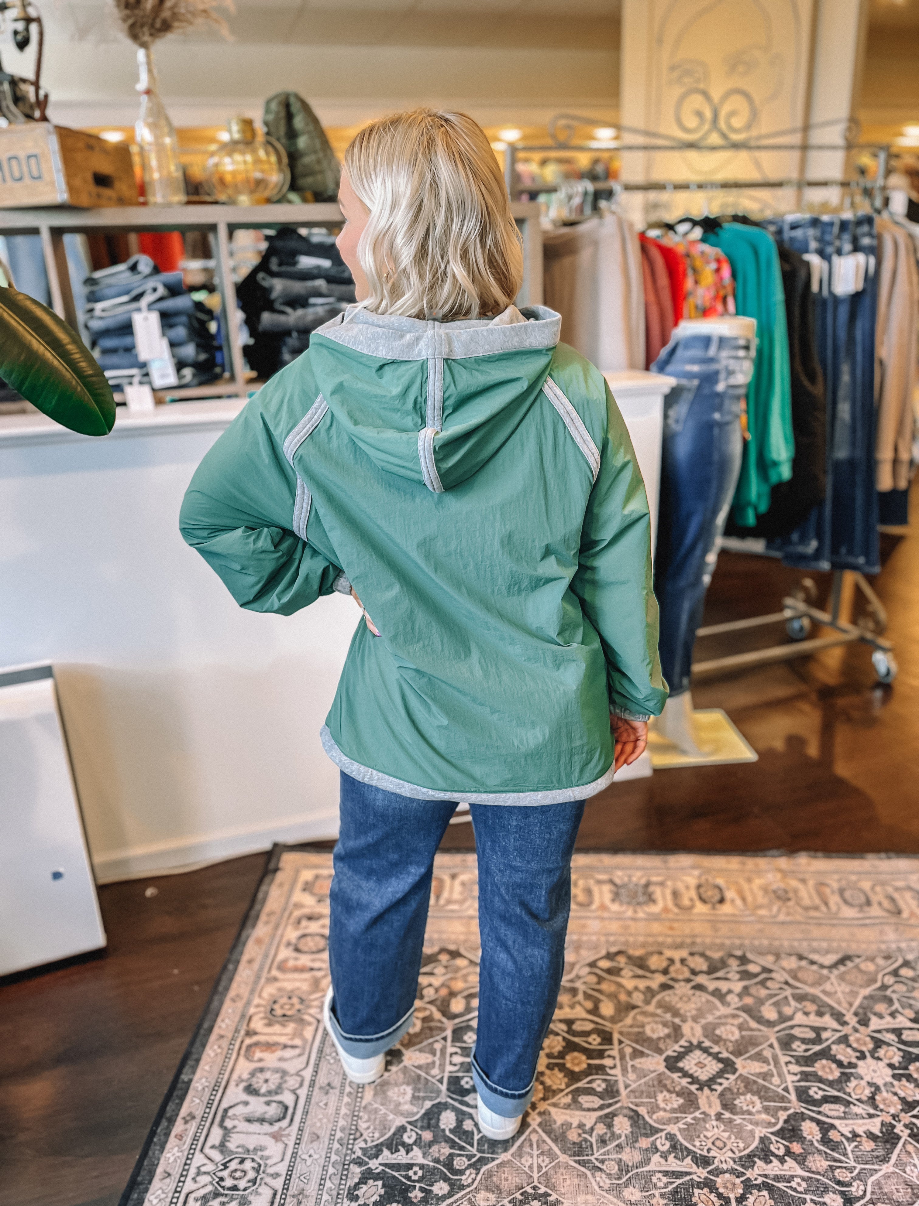 Callie Contrast Hoodie