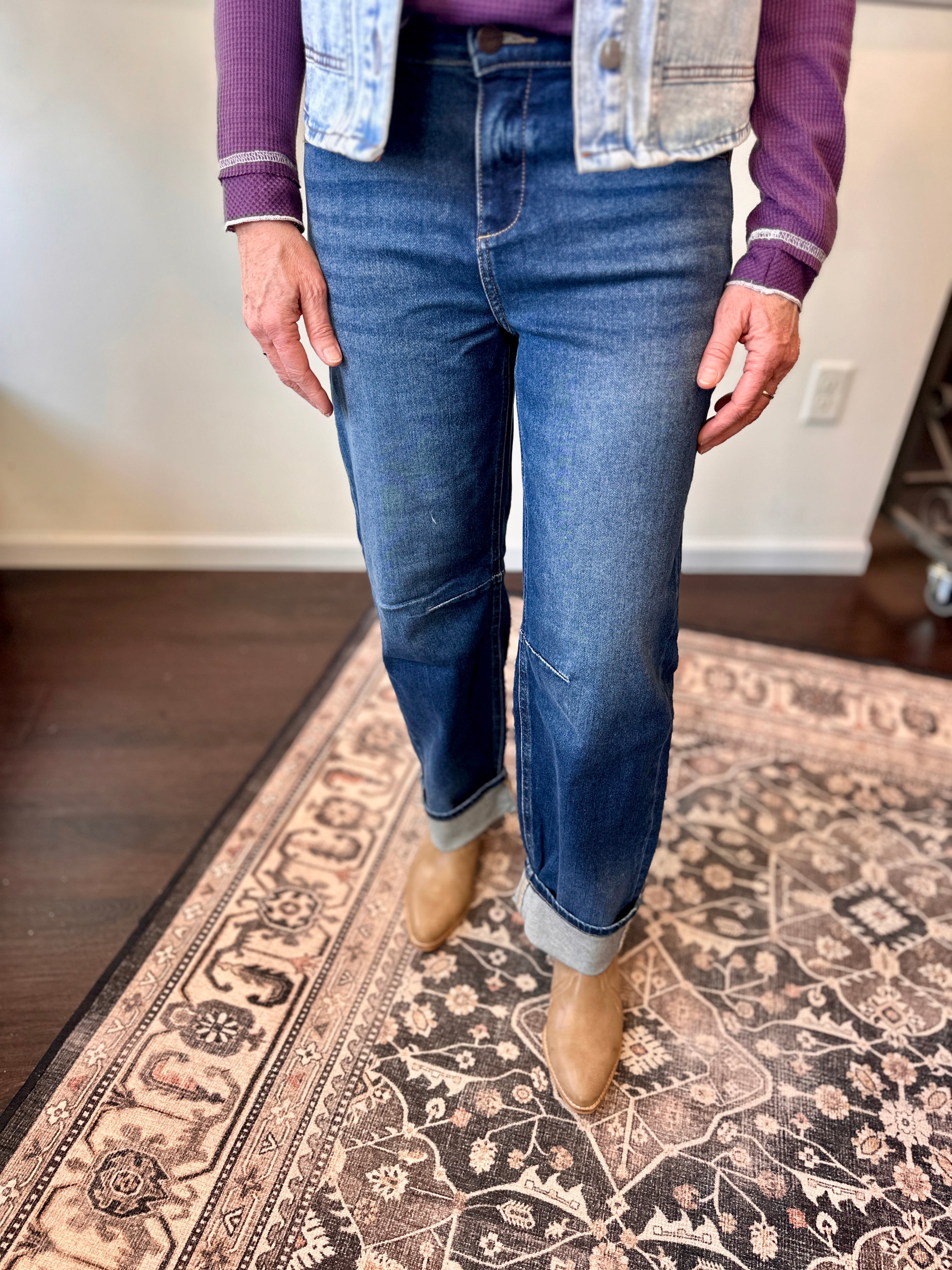 Lila Barrel Jeans