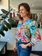 Watercolor Top