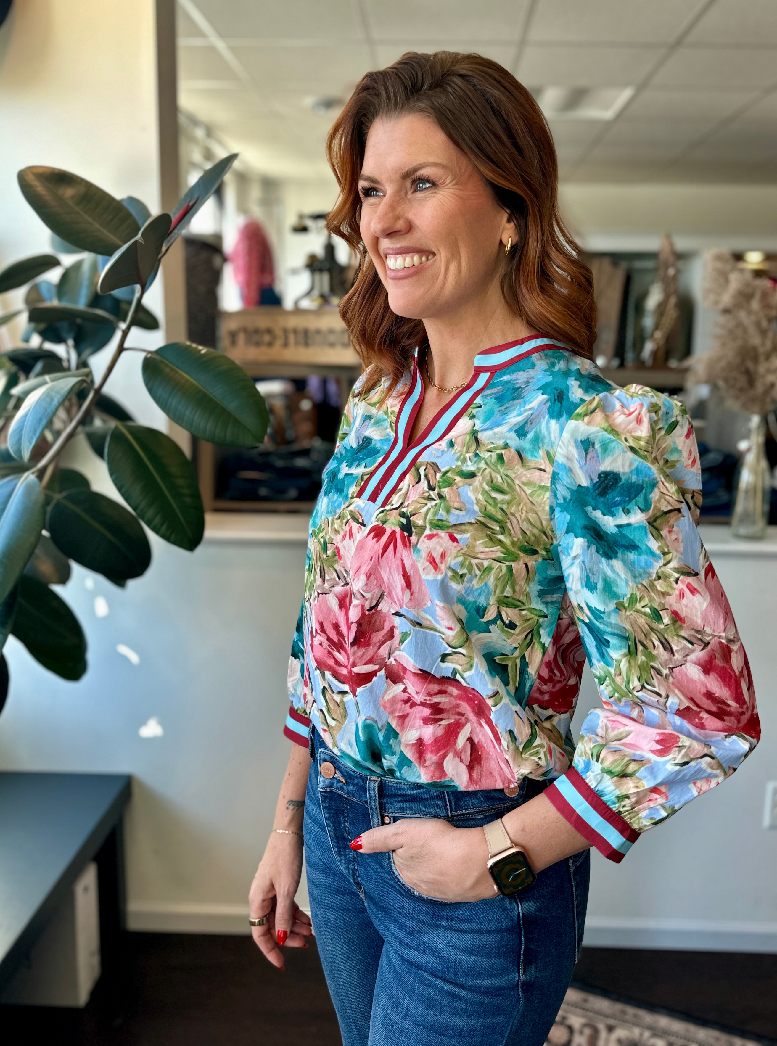 Watercolor Top