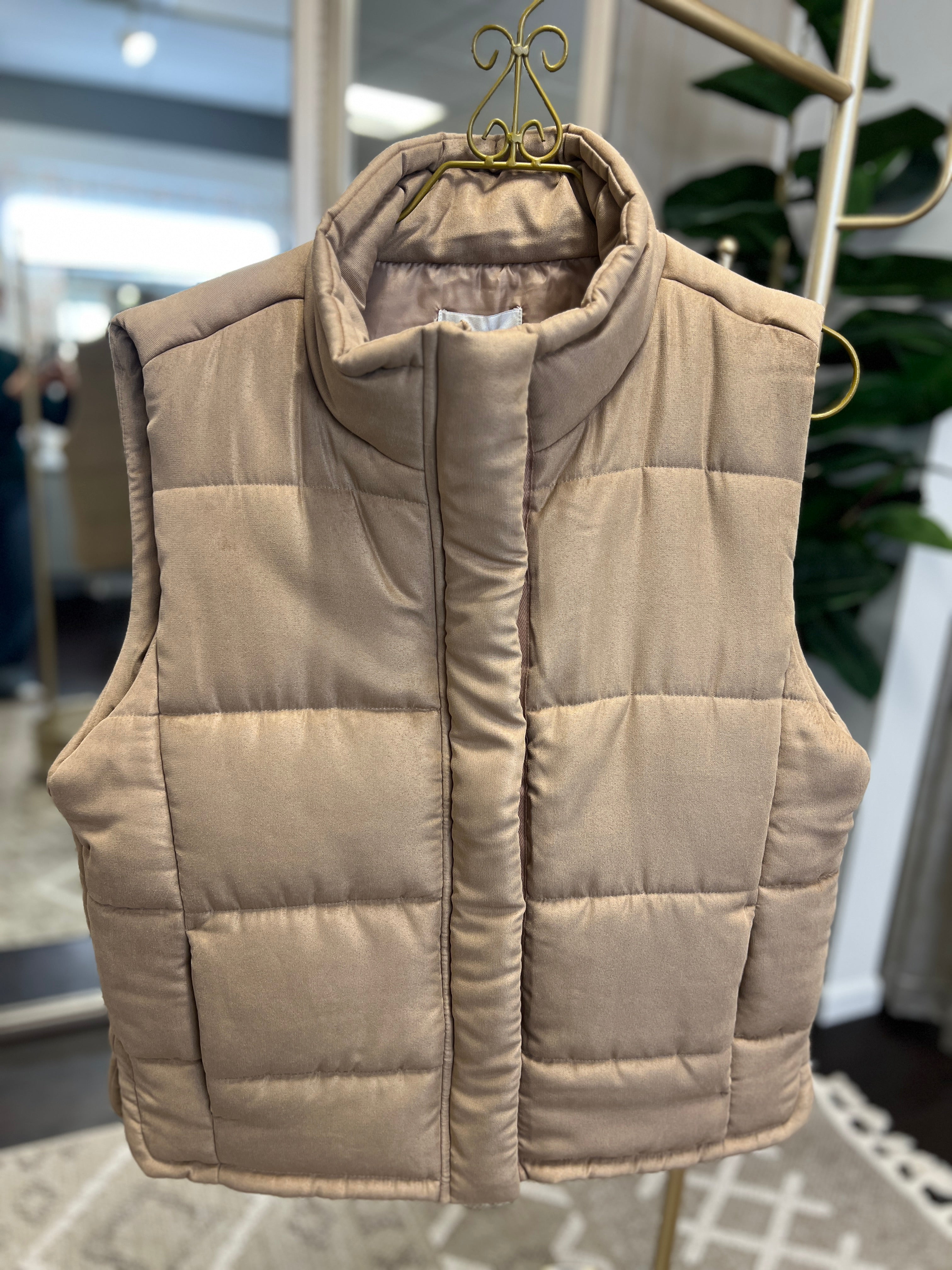 Micro Suede Vest