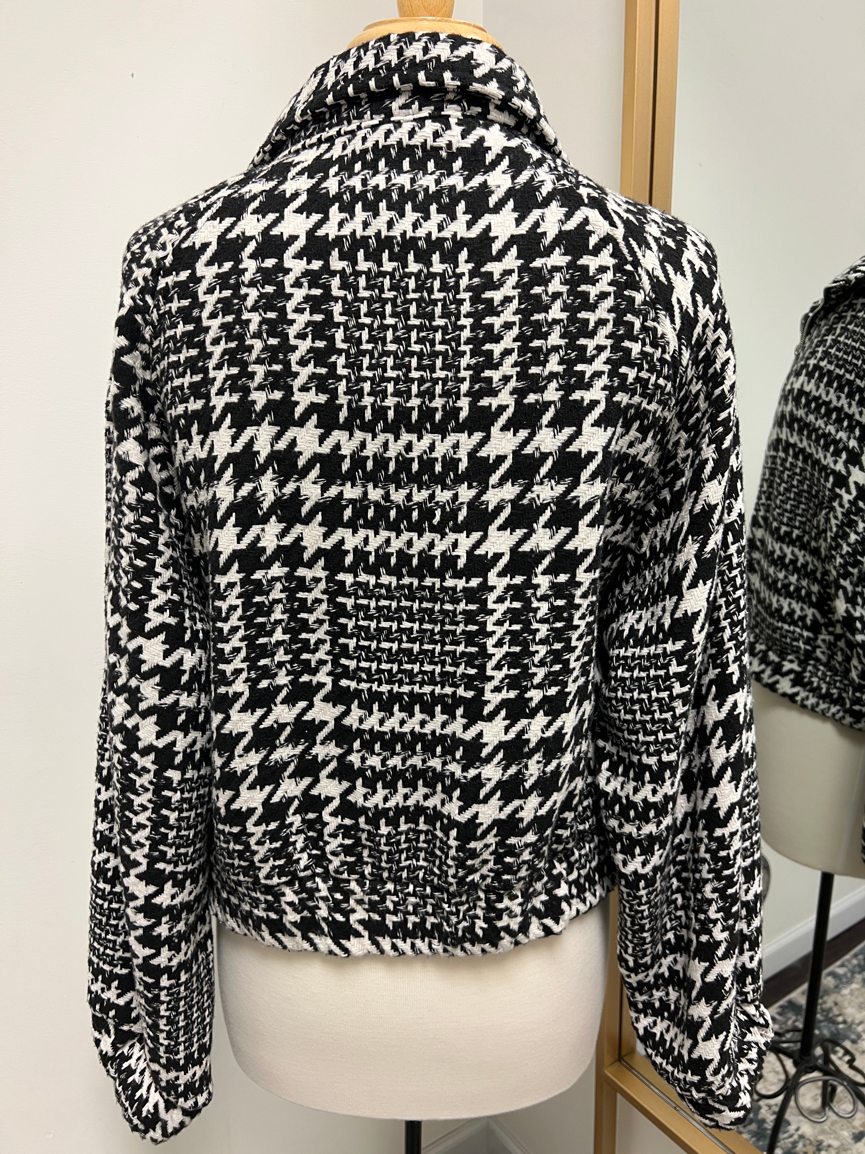 Houndstooth Crop