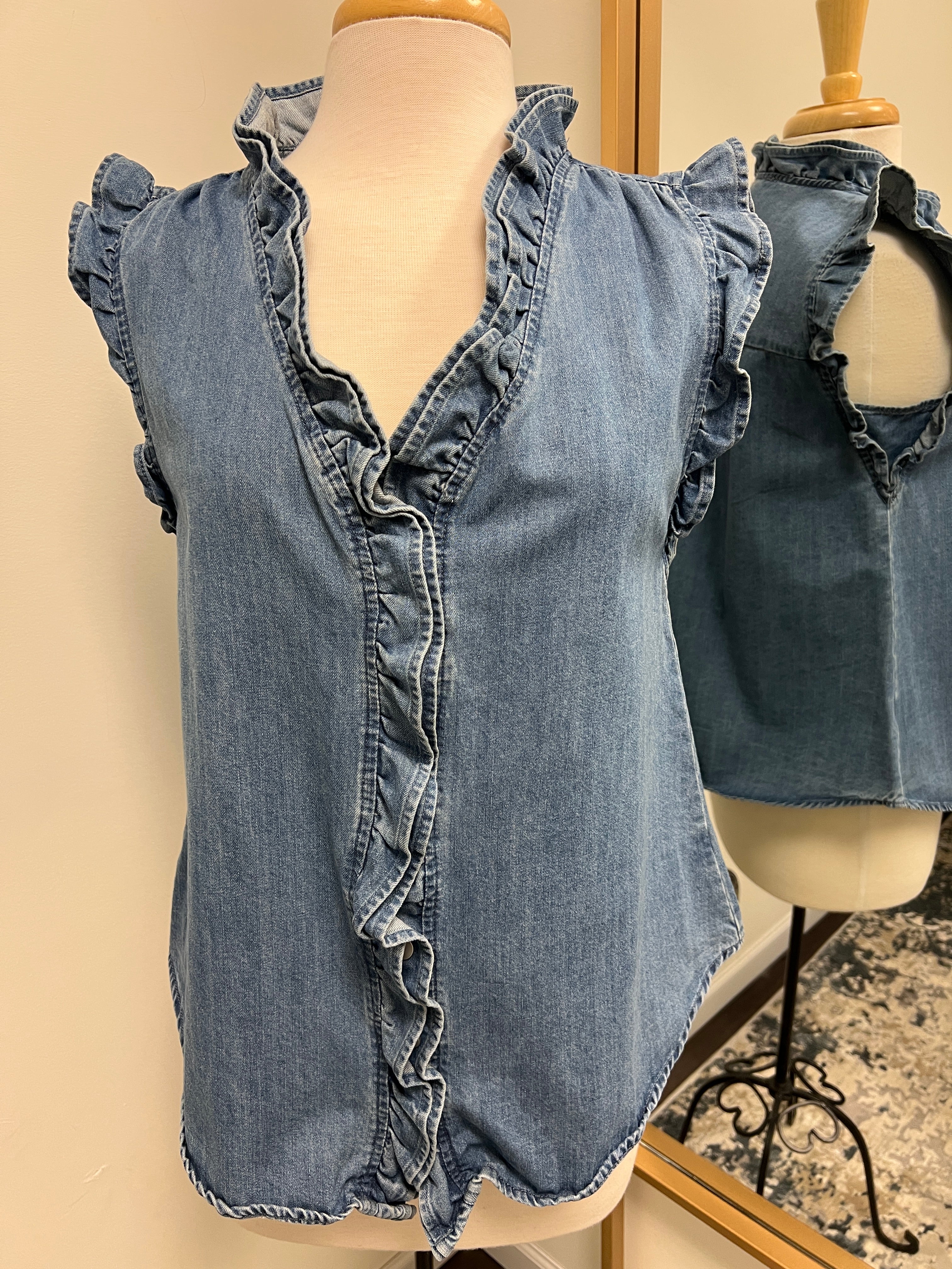 Darling Denim Tank