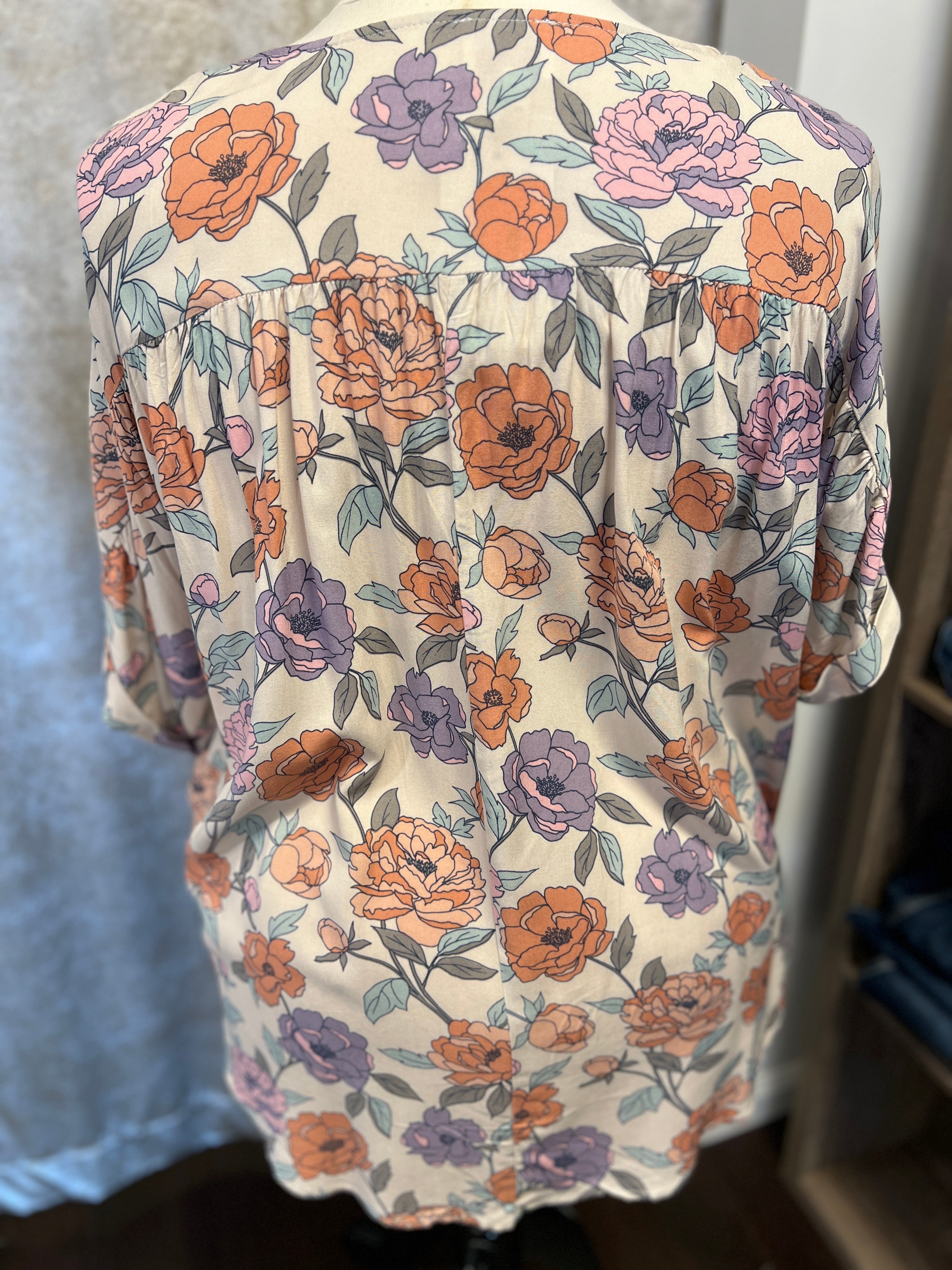 Flore Floral Top