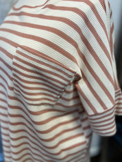 Saniyah Stripe Top