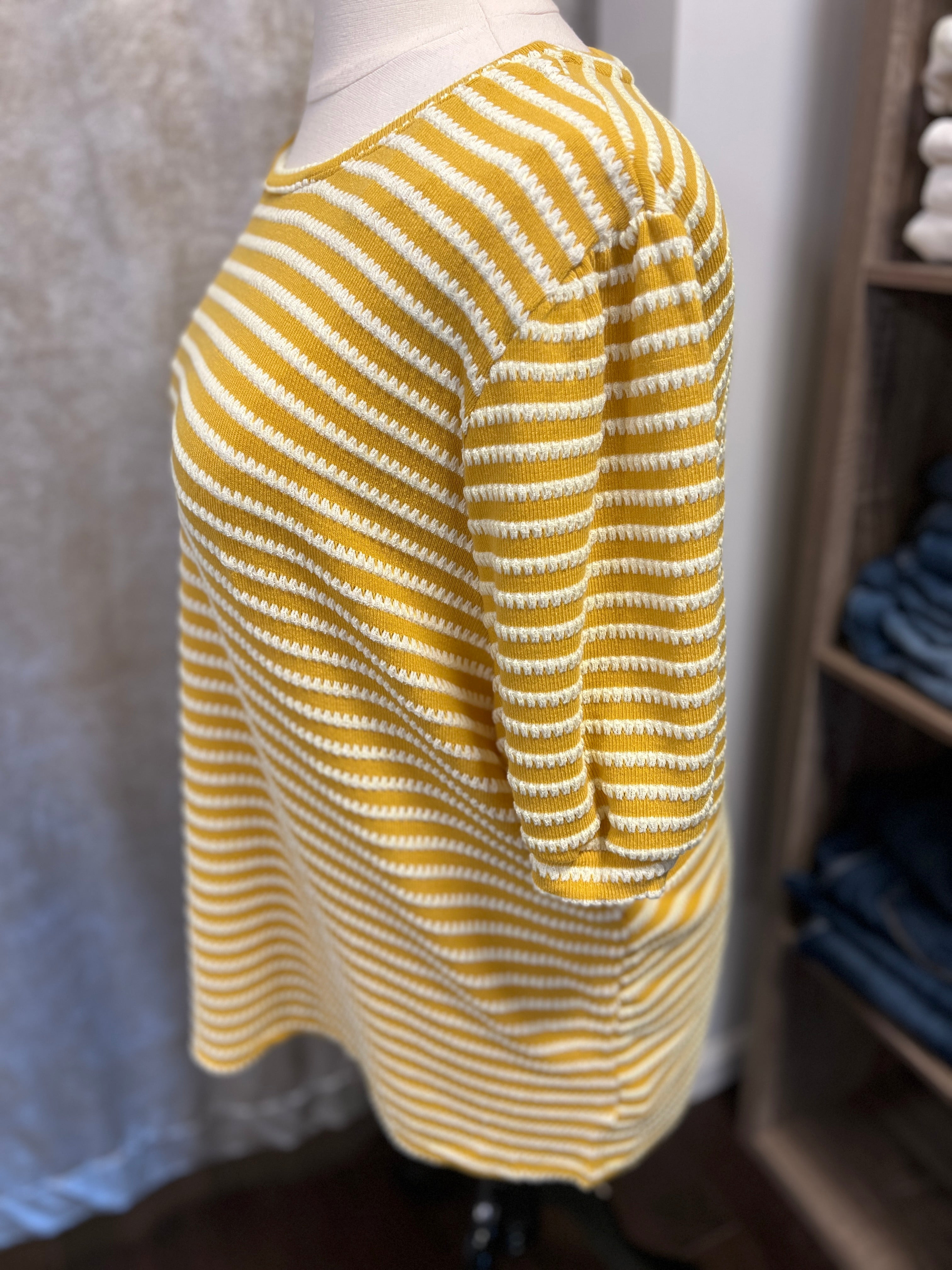 Lemon Stripe Tee