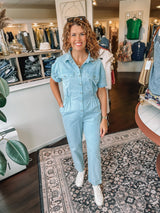 Sky Blue Jumpsuit