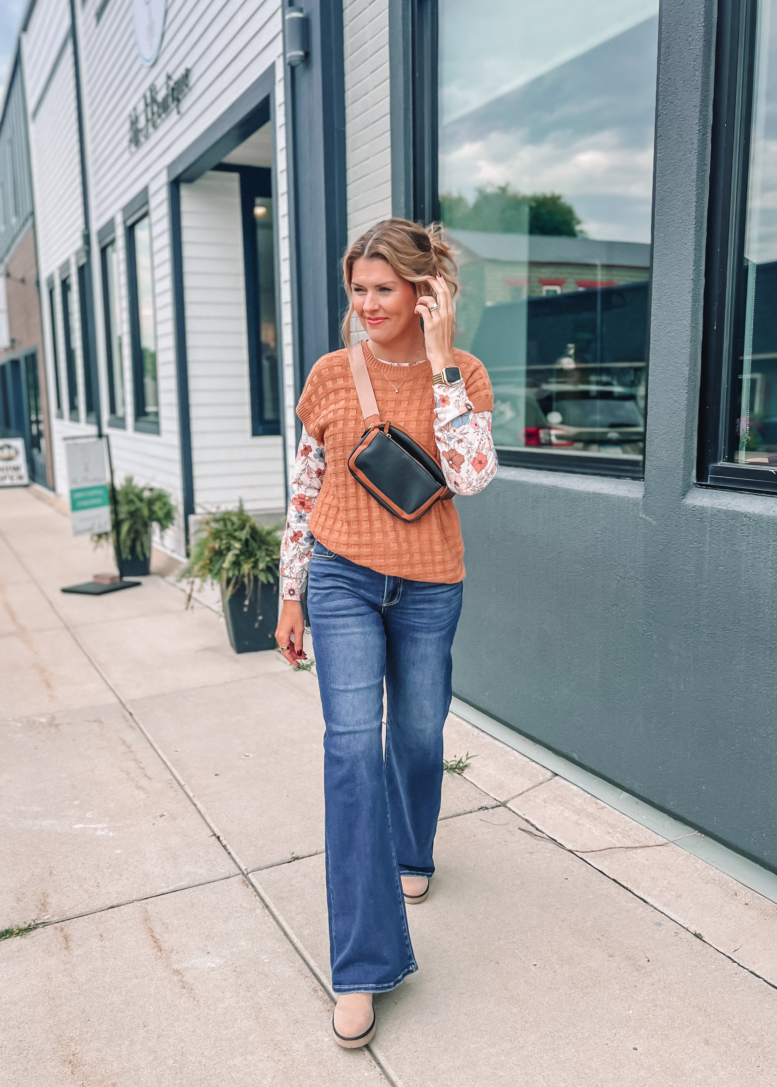 Kammie Floral Top