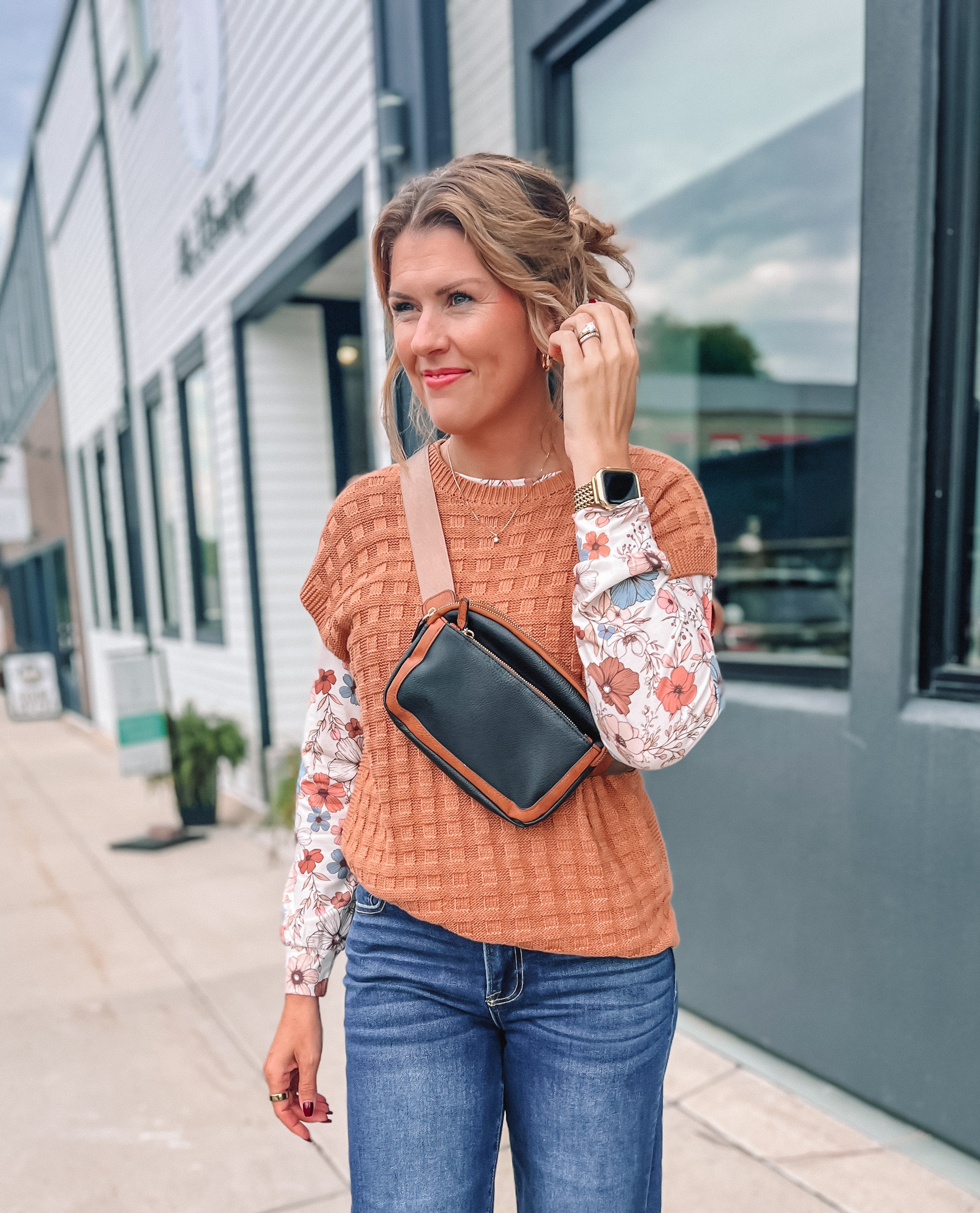 Kammie Floral Top