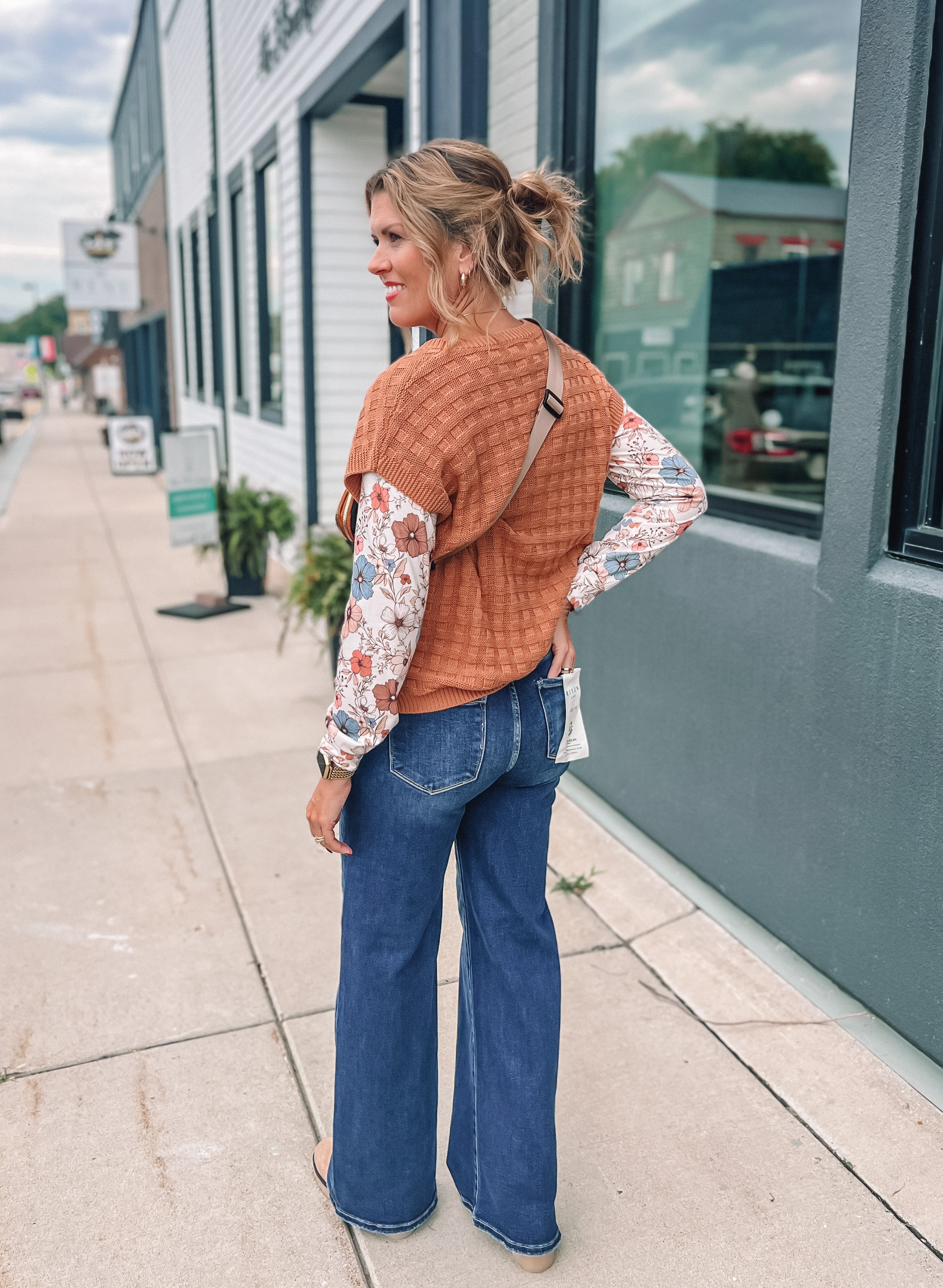 Kammie Floral Top