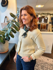 Heritage Button Knit