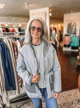 Quilted Contrast Jacket