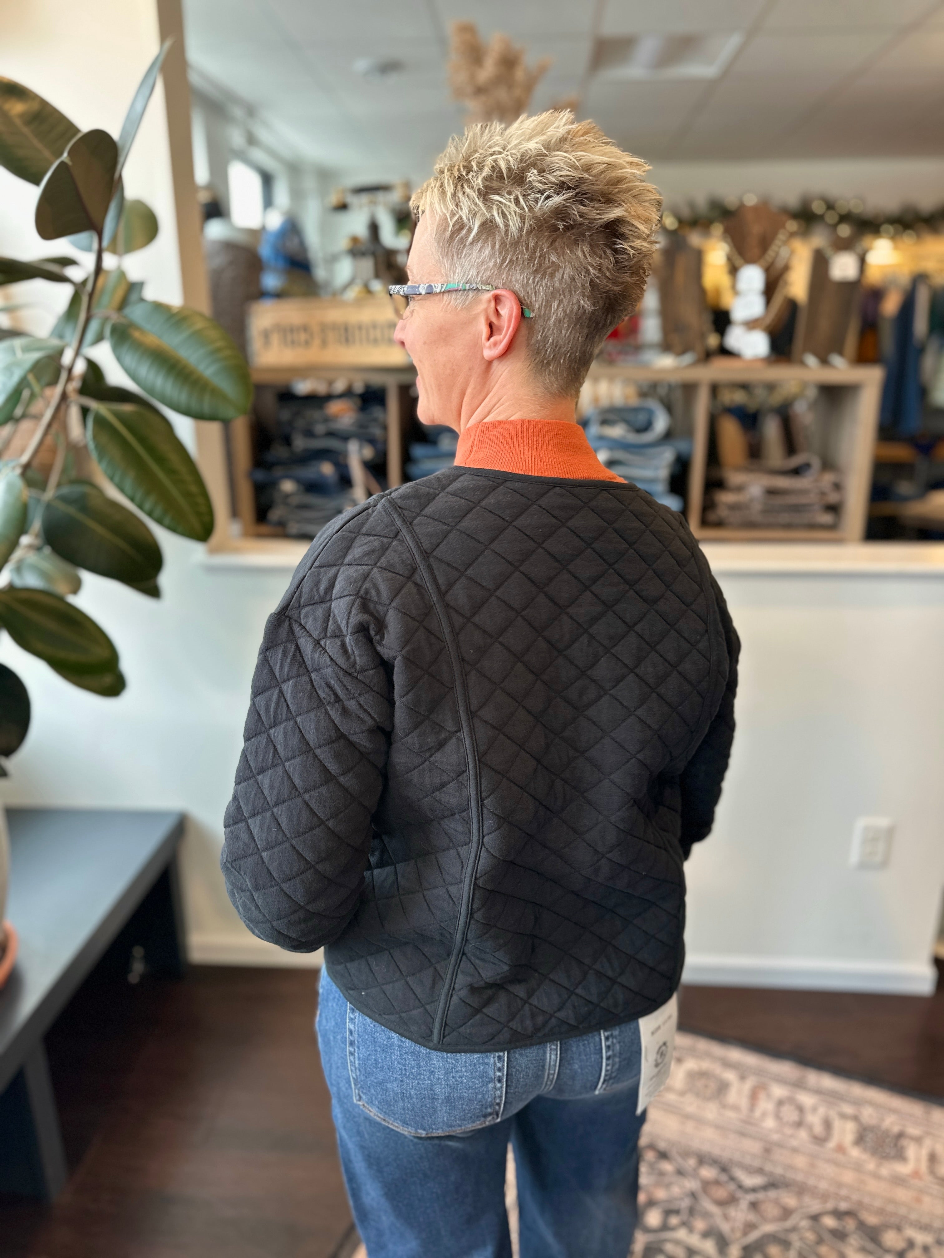 Quilted Casual Topper