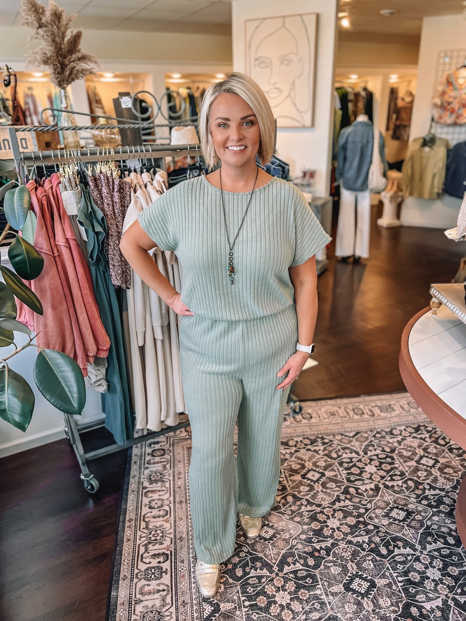 Ribbed Jumpsuit