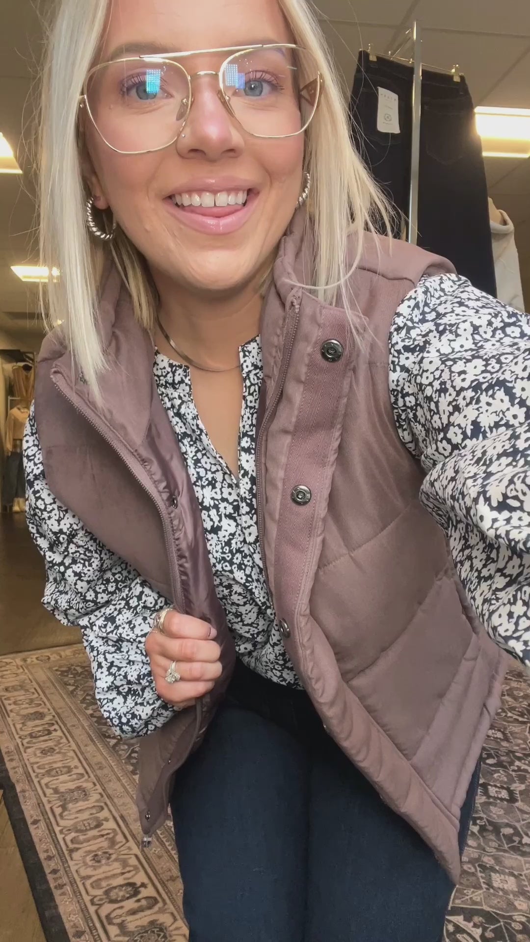 Micro Suede Vest