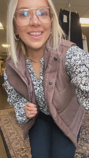 Micro Suede Vest