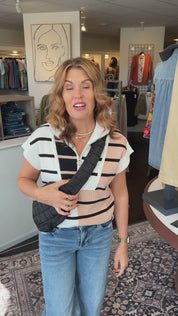 Sasha Stripe Vest