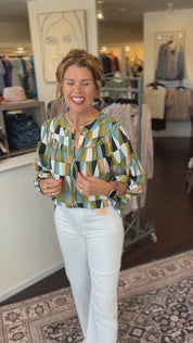 Georgie Button Up