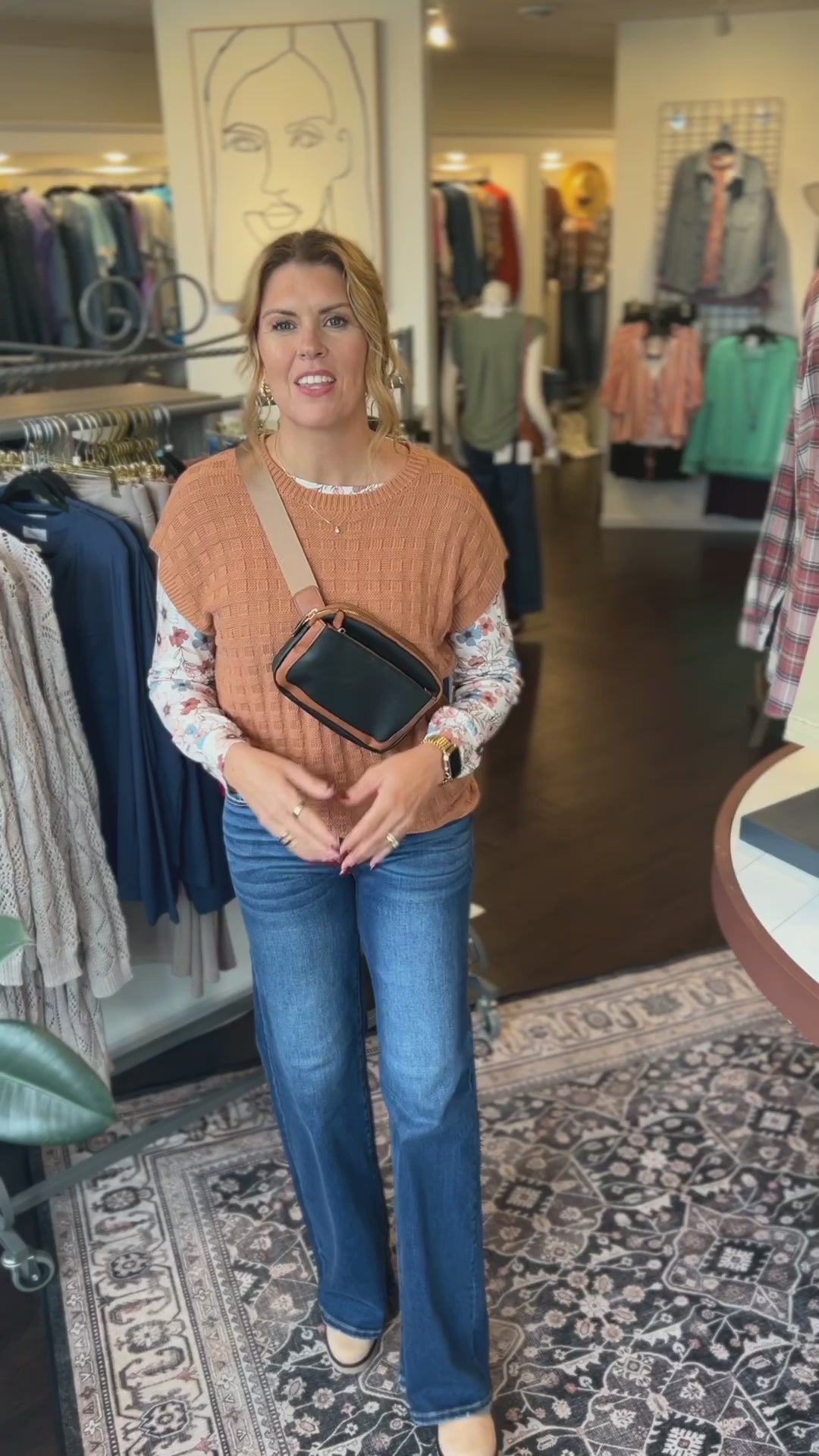 Kammie Floral Top