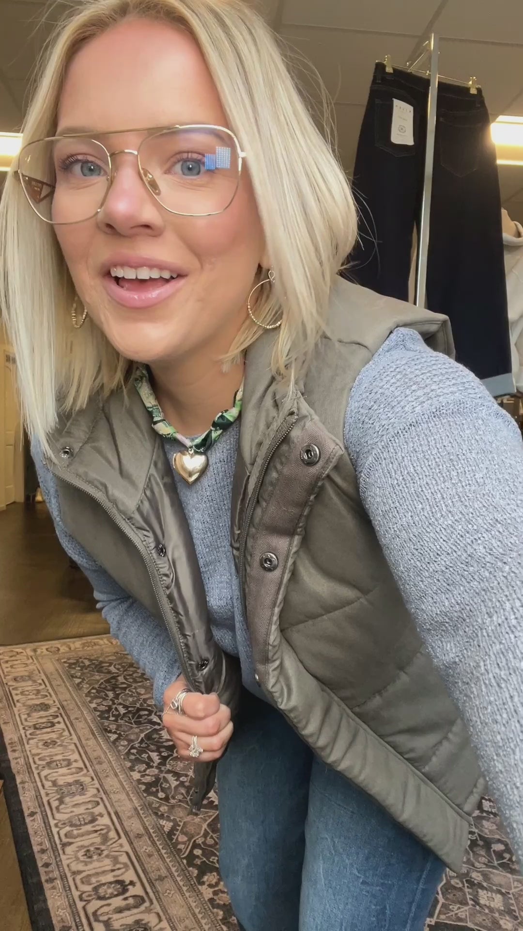Micro Suede Vest